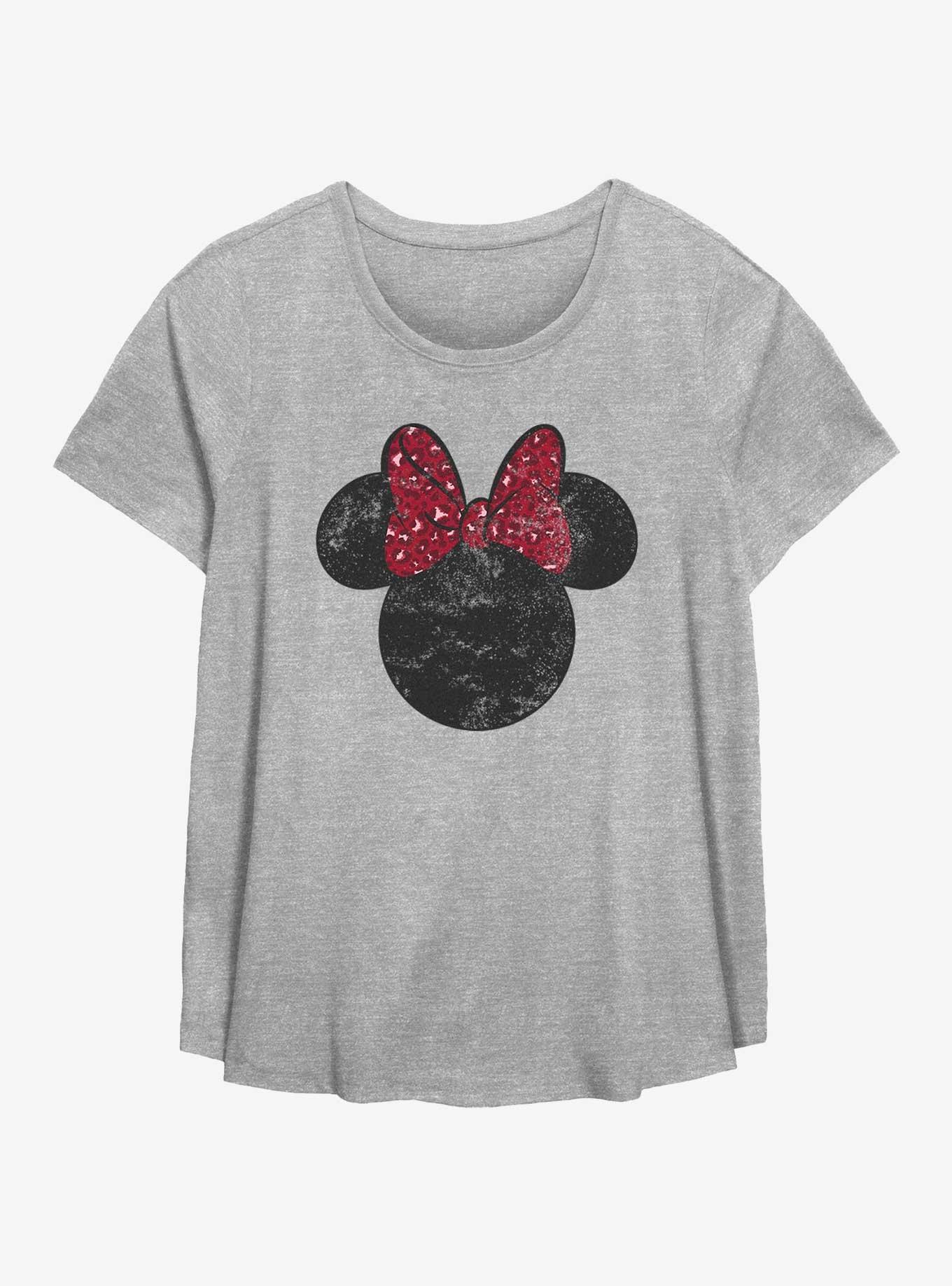 Disney Minnie Mouse Bow Girls T-Shirt Plus Size