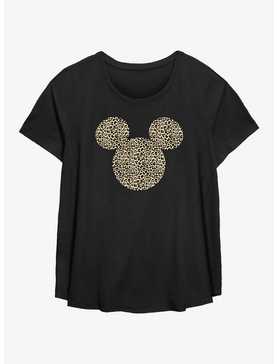 Disney Mickey Mouse Animal Ears Womens T-Shirt Plus Size, , hi-res