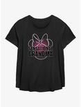 Disney Minnie Mouse Sensational Grandma Womens T-Shirt Plus Size, BLACK, hi-res