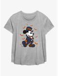 Disney Mickey Mouse Vampire Mickey Womens T-Shirt Plus Size, HEATHER GR, hi-res