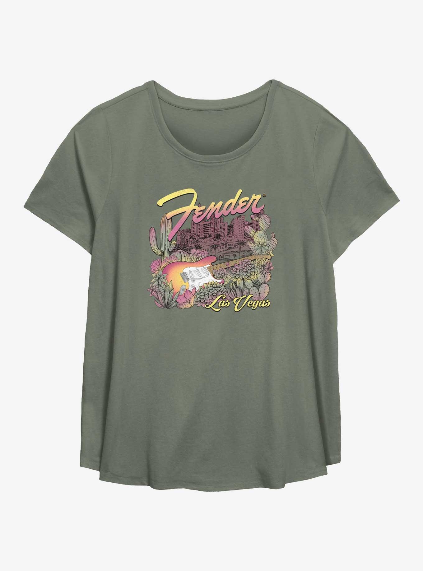 Fender Vegas Womens T-Shirt Plus Size, , hi-res