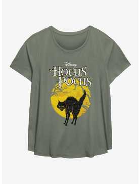 Disney Hocus Pocus Cat Womens T-Shirt Plus Size, , hi-res