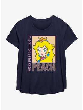 Nintendo Framed Princess Peach Womens T-Shirt Plus Size, , hi-res