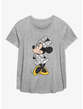 Disney Minnie Mouse Modern Vintage Minnie Womens T-Shirt Plus Size, , hi-res