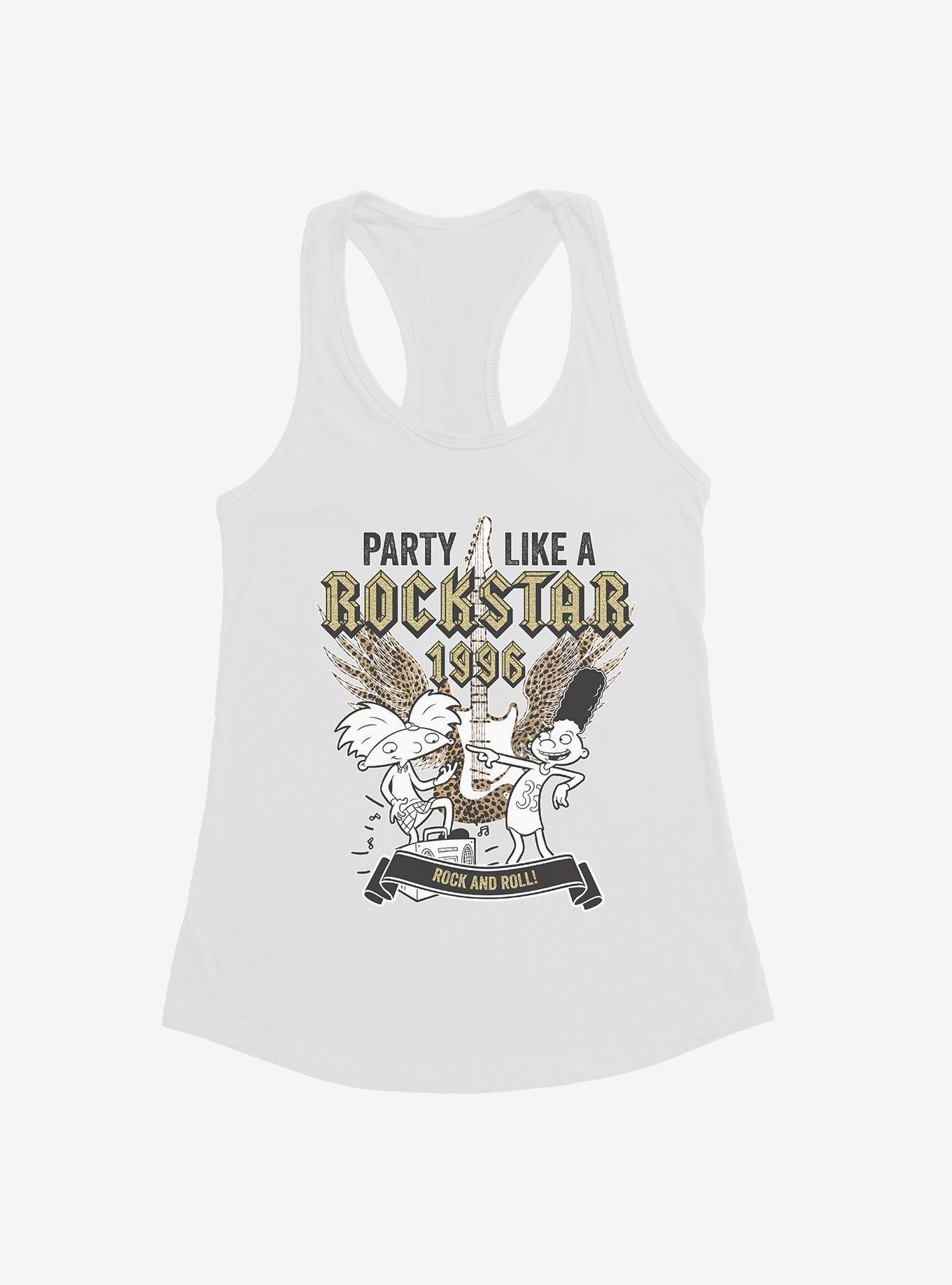 Hey Arnold! Party Like A Rockstar 1996 Girls Tank, , hi-res