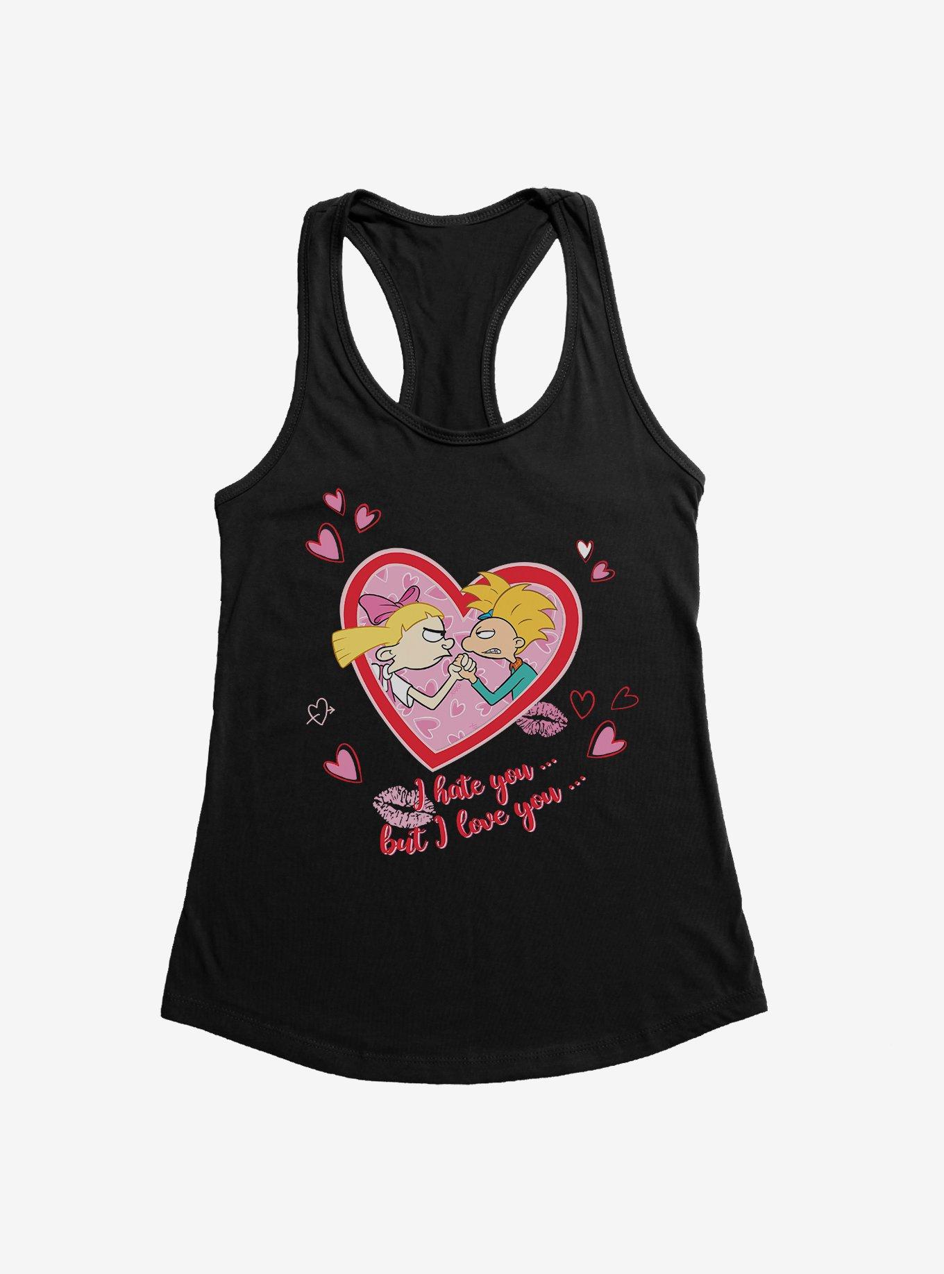 Hey Arnold! I Hate You? But I Love You? Girls Tank, , hi-res