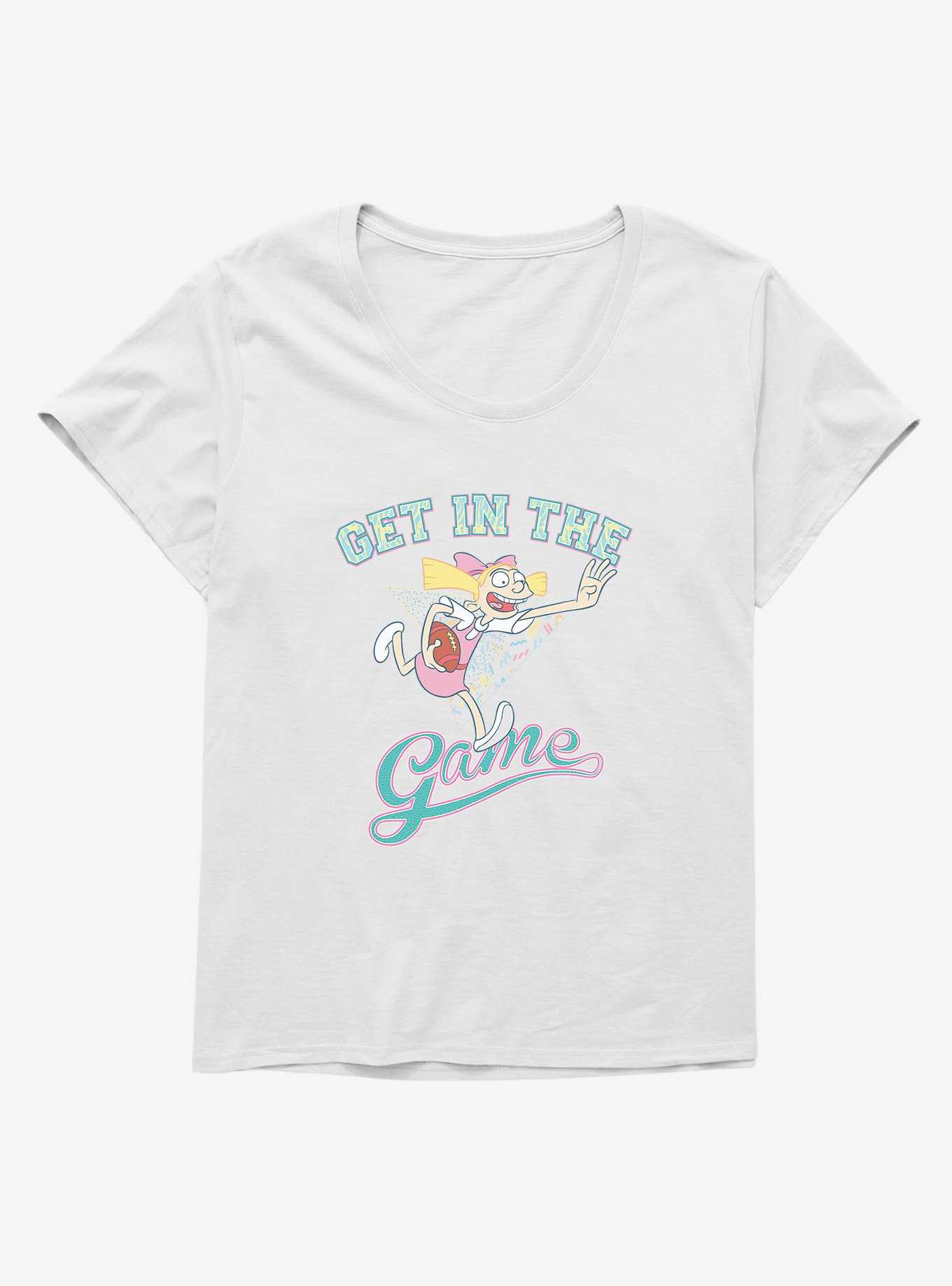 Hey Arnold! Get In The Game Girls T-Shirt Plus Size, , hi-res