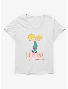 Hey Arnold! Sleepy Head Girls T-Shirt Plus Size, , hi-res