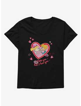 Hey Arnold! I Hate You? But I Love You? Girls T-Shirt Plus Size, , hi-res