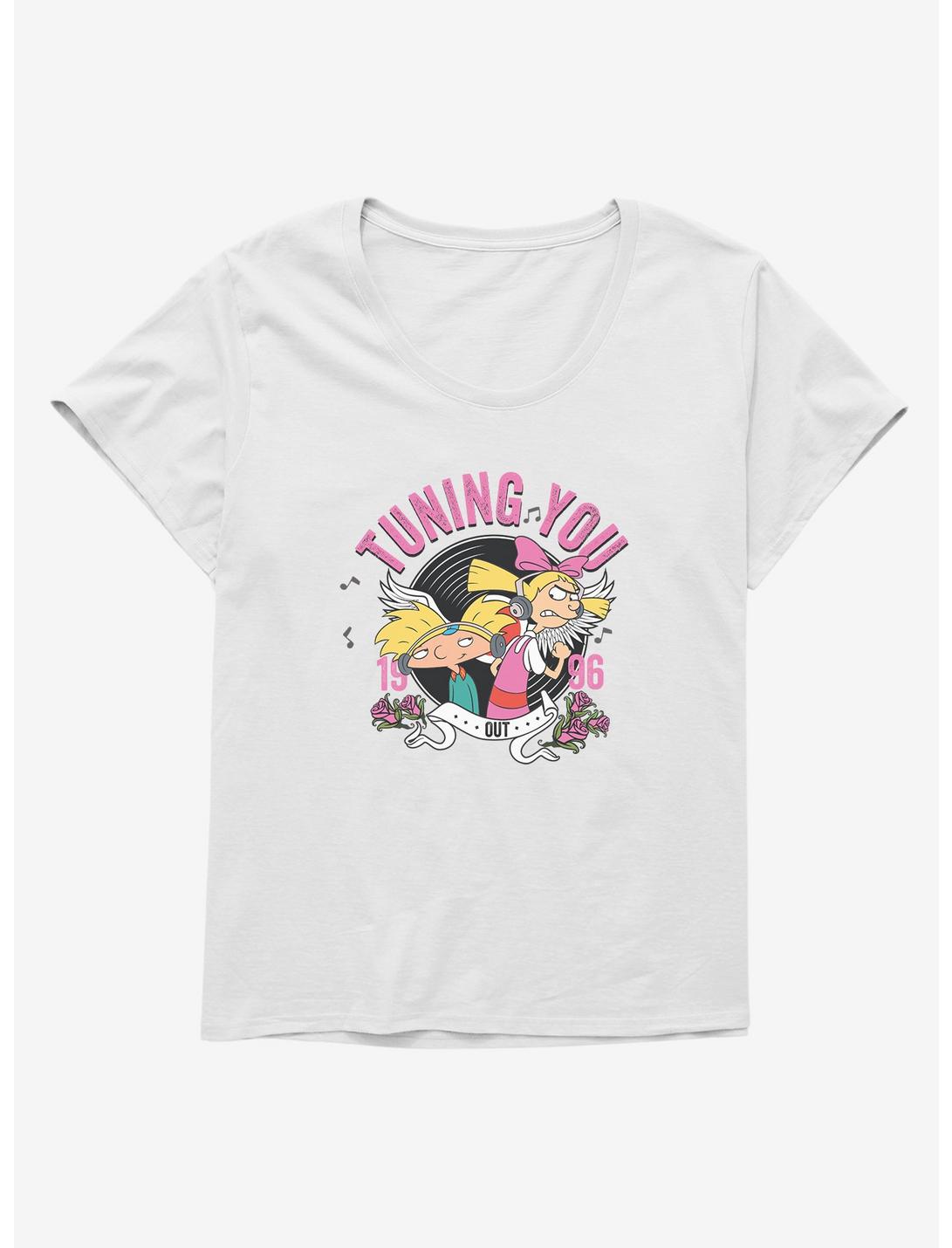 Hey Arnold! Tuning You Out 1996 Girls T-Shirt Plus Size, , hi-res