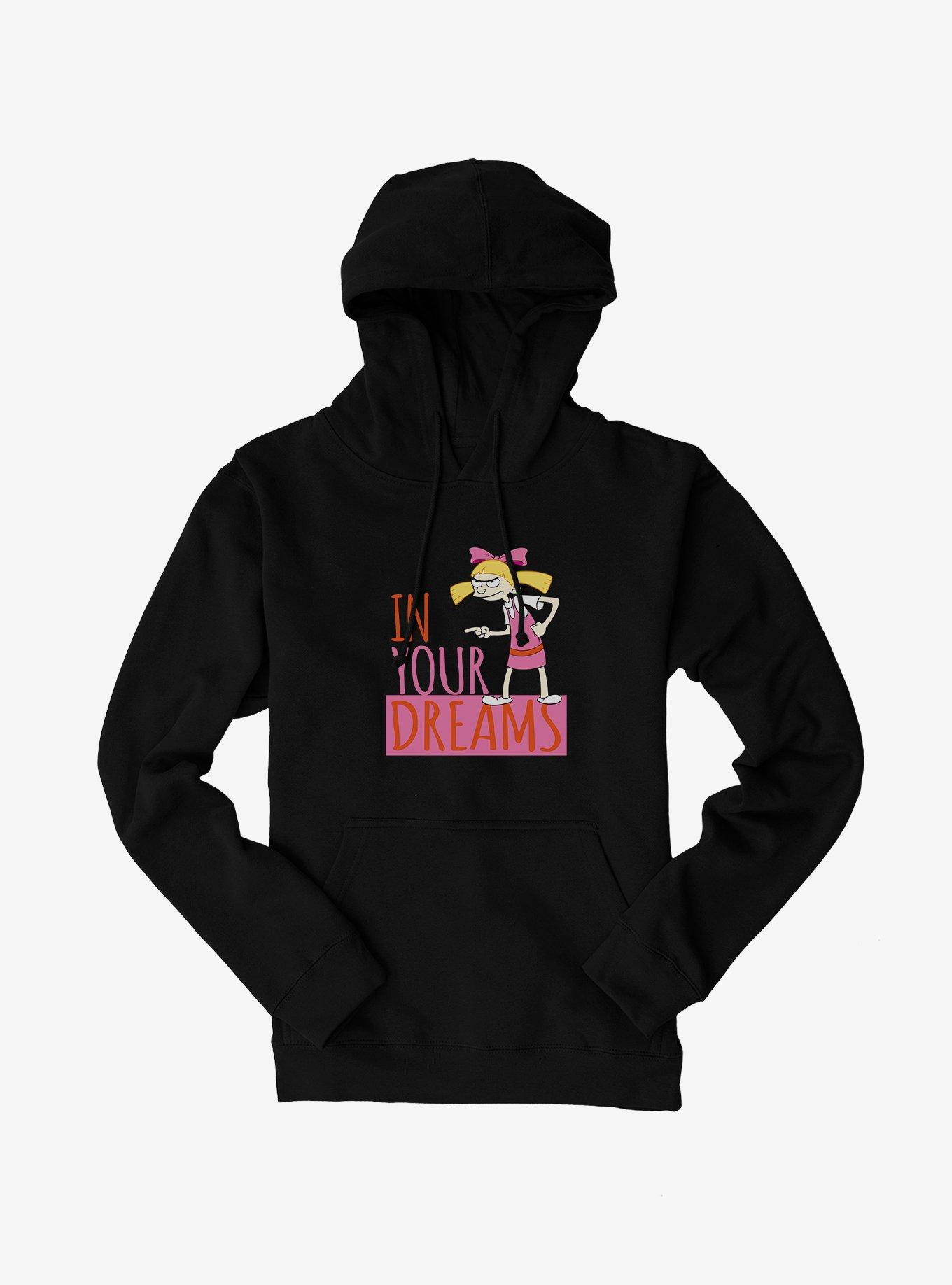 Hey Arnold! In Your Dreams Hoodie, BLACK, hi-res