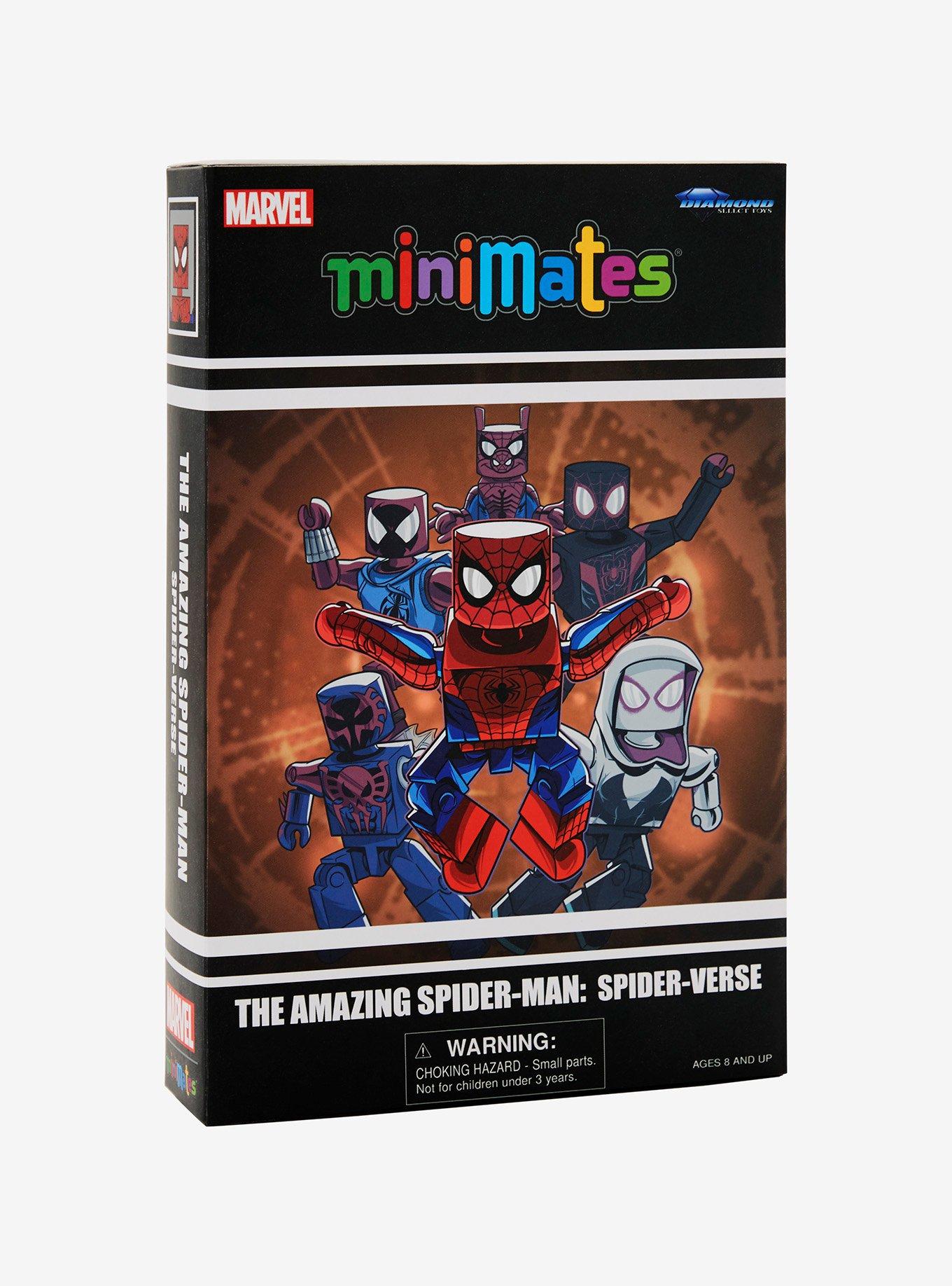 Diamond Select Toys Marvel The Amazing Spider-Man: Spider-Verse Minimates Figure Set, , hi-res