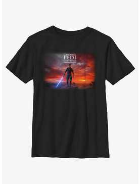 Star Wars Jedi: Survivor Cal Kestis Poster Youth T-Shirt, , hi-res