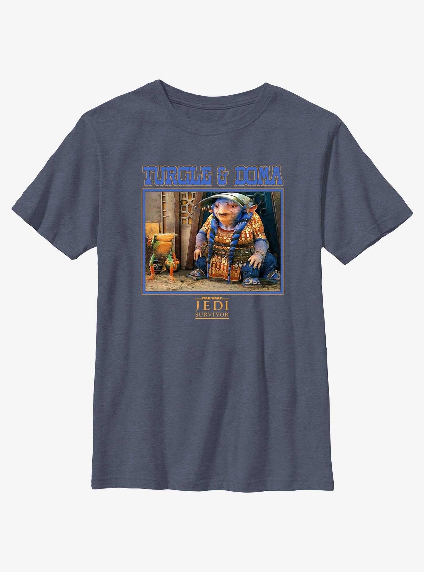 Star Wars Jedi: Survivor Turgle & Doma Poster Youth T-Shirt, , hi-res