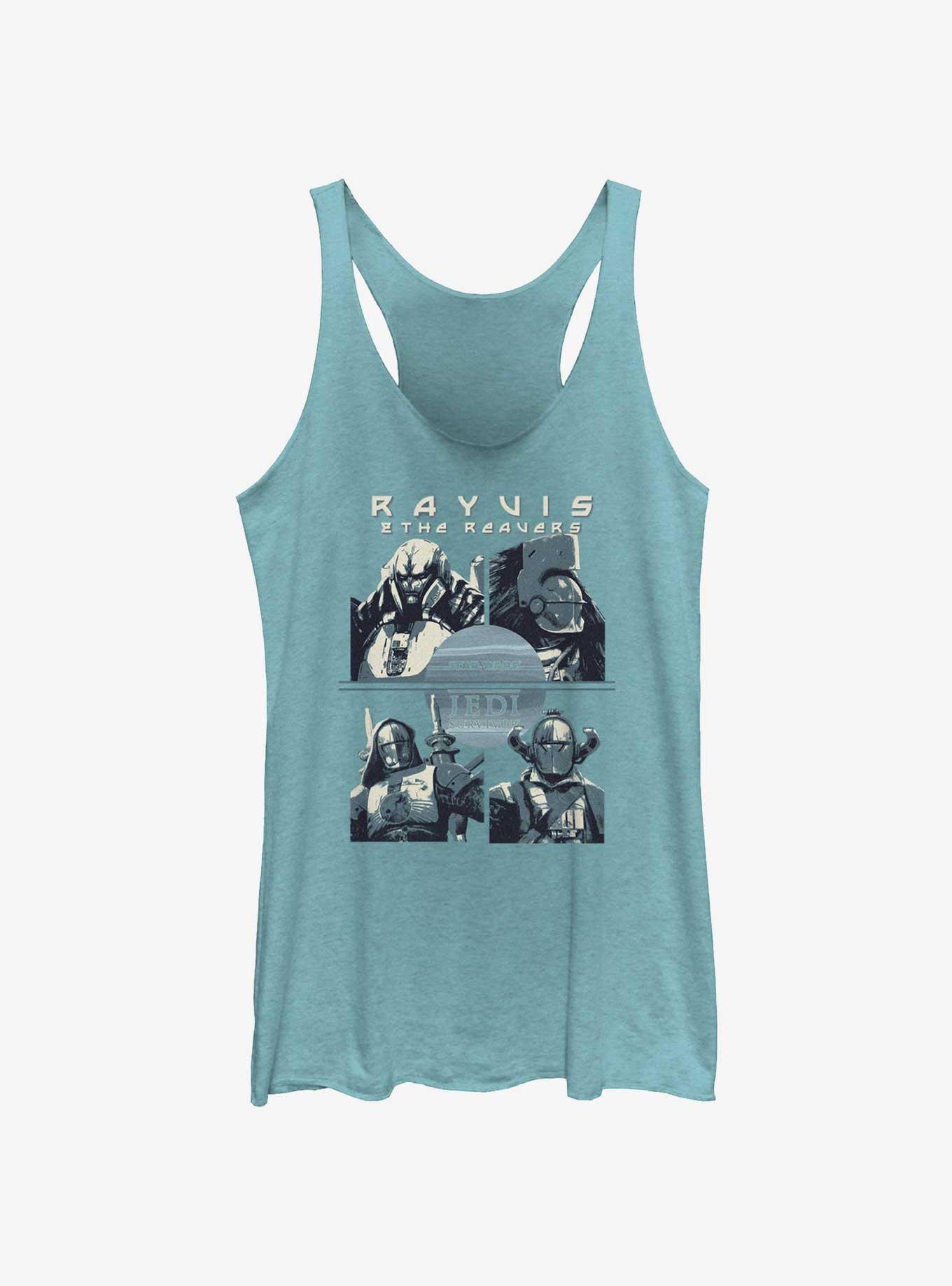 Star Wars Jedi: Survivor Rayvis Reavers Womens Tank Top, TAHI BLUE, hi-res