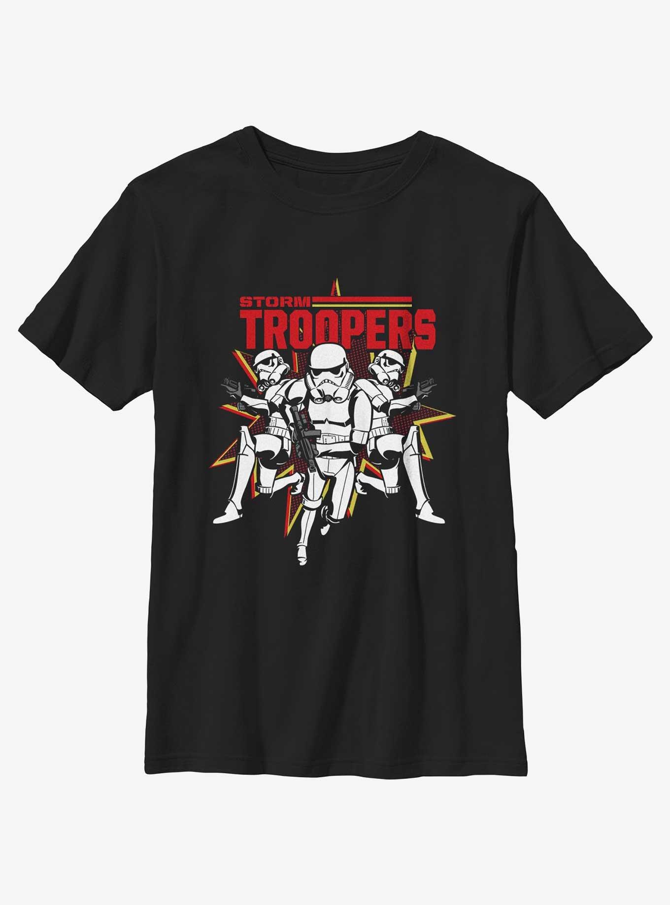 Star Wars Storm Trooper Pop Youth T-Shirt, BLACK, hi-res