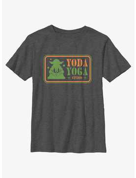 Star Wars Yoda Yoga Studio Youth T-Shirt, , hi-res