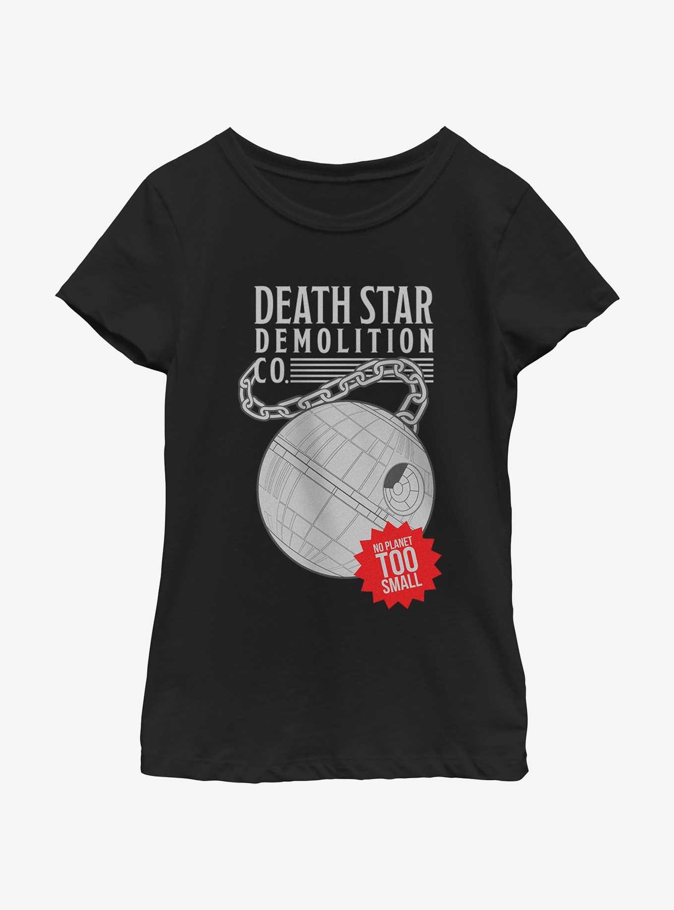 Star Wars Death Star Demolition Co Youth Girls T-Shirt, , hi-res