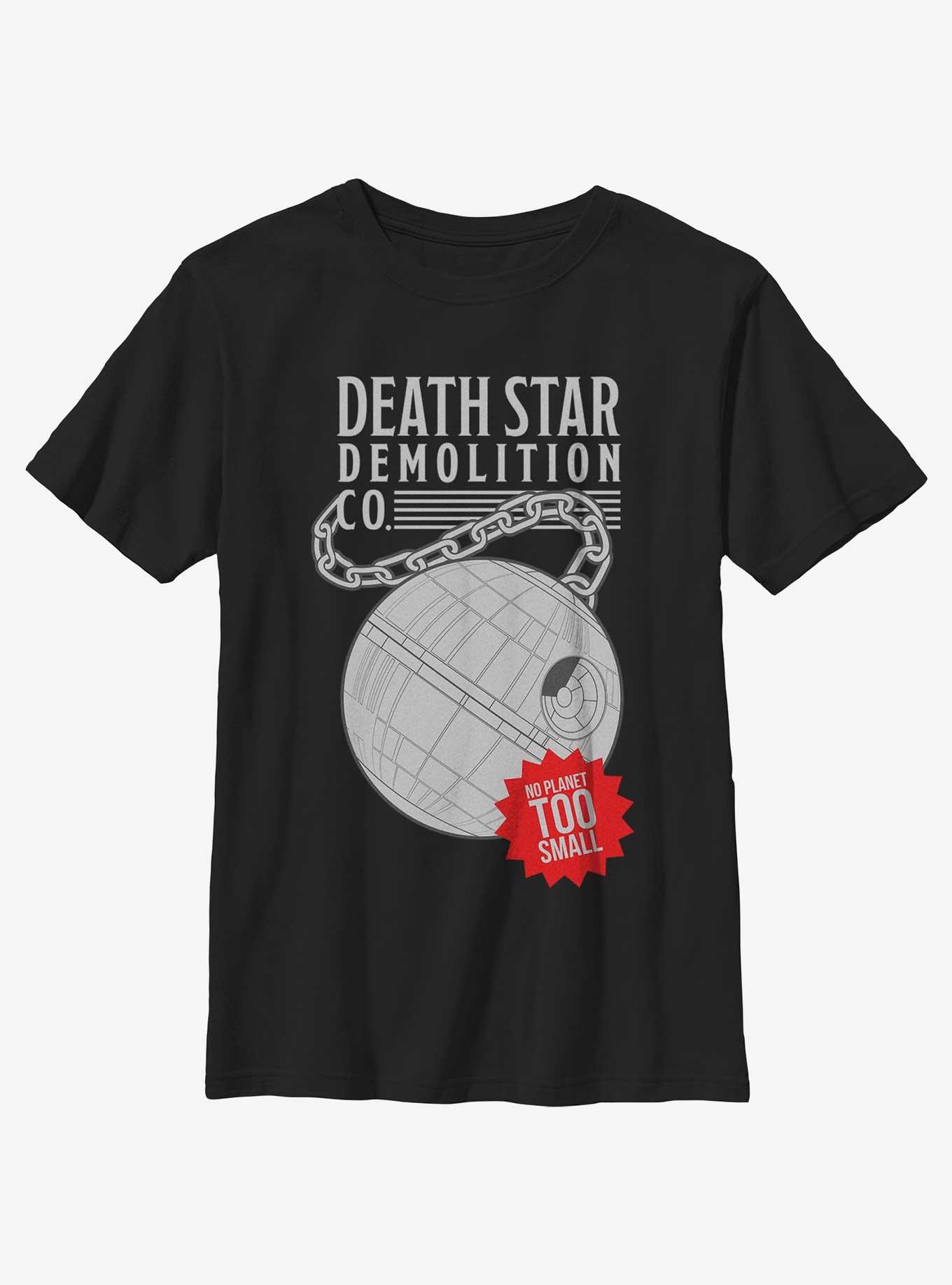 Star Wars Death Star Demolition Co Youth T-Shirt, , hi-res