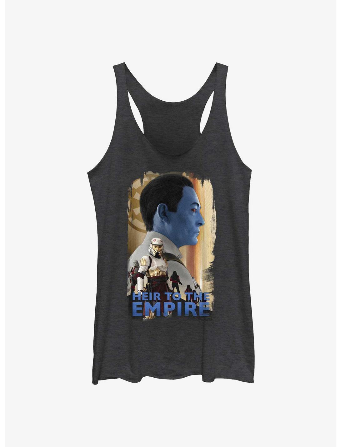 Star Wars Thrawn Heir To The Empire Womens Tank Top, BLK HTR, hi-res