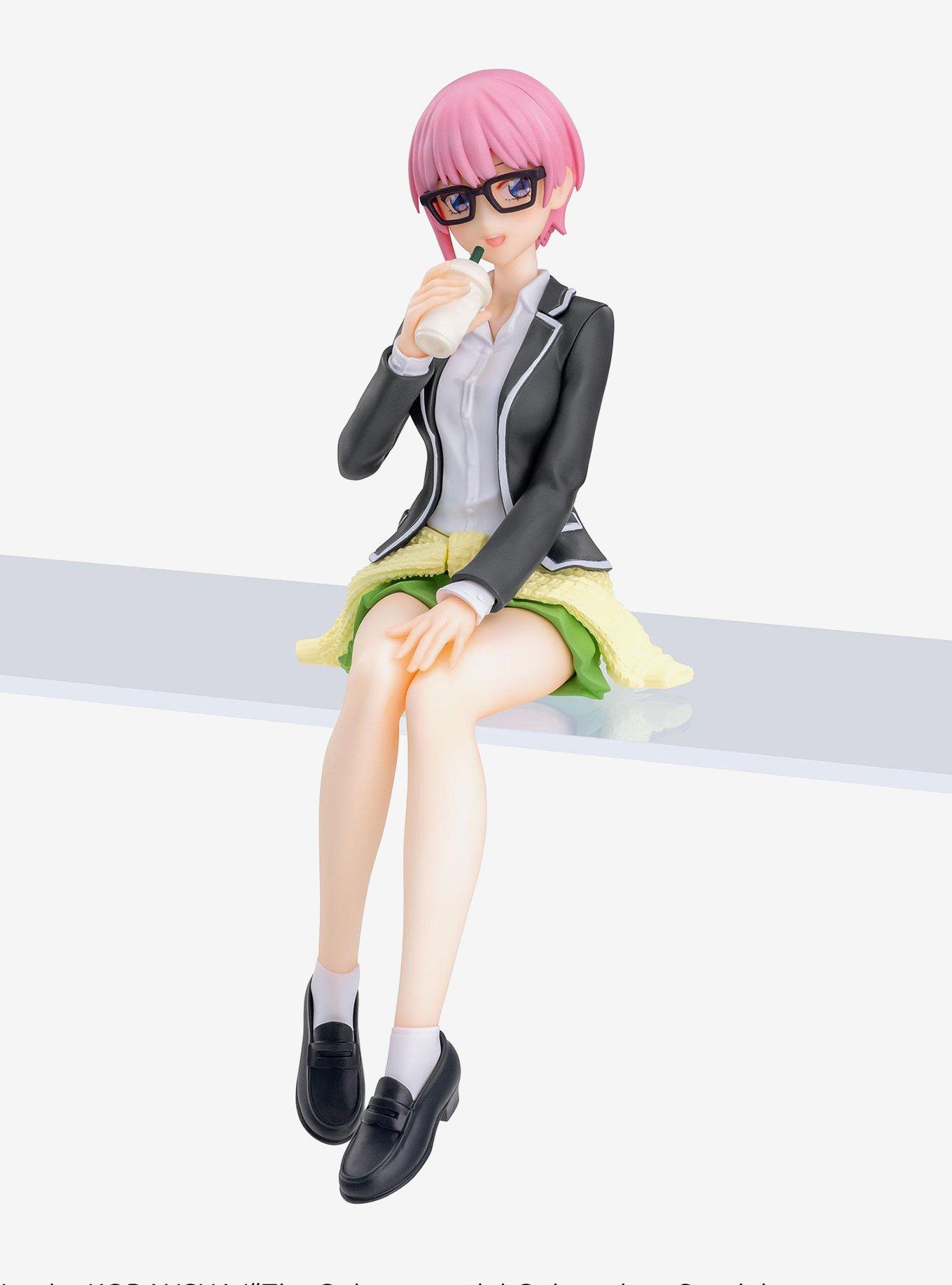 Sega The Quintessential Quintuplets Premium Perching Ichika Nakano Figure (Glasses Ver.), , hi-res