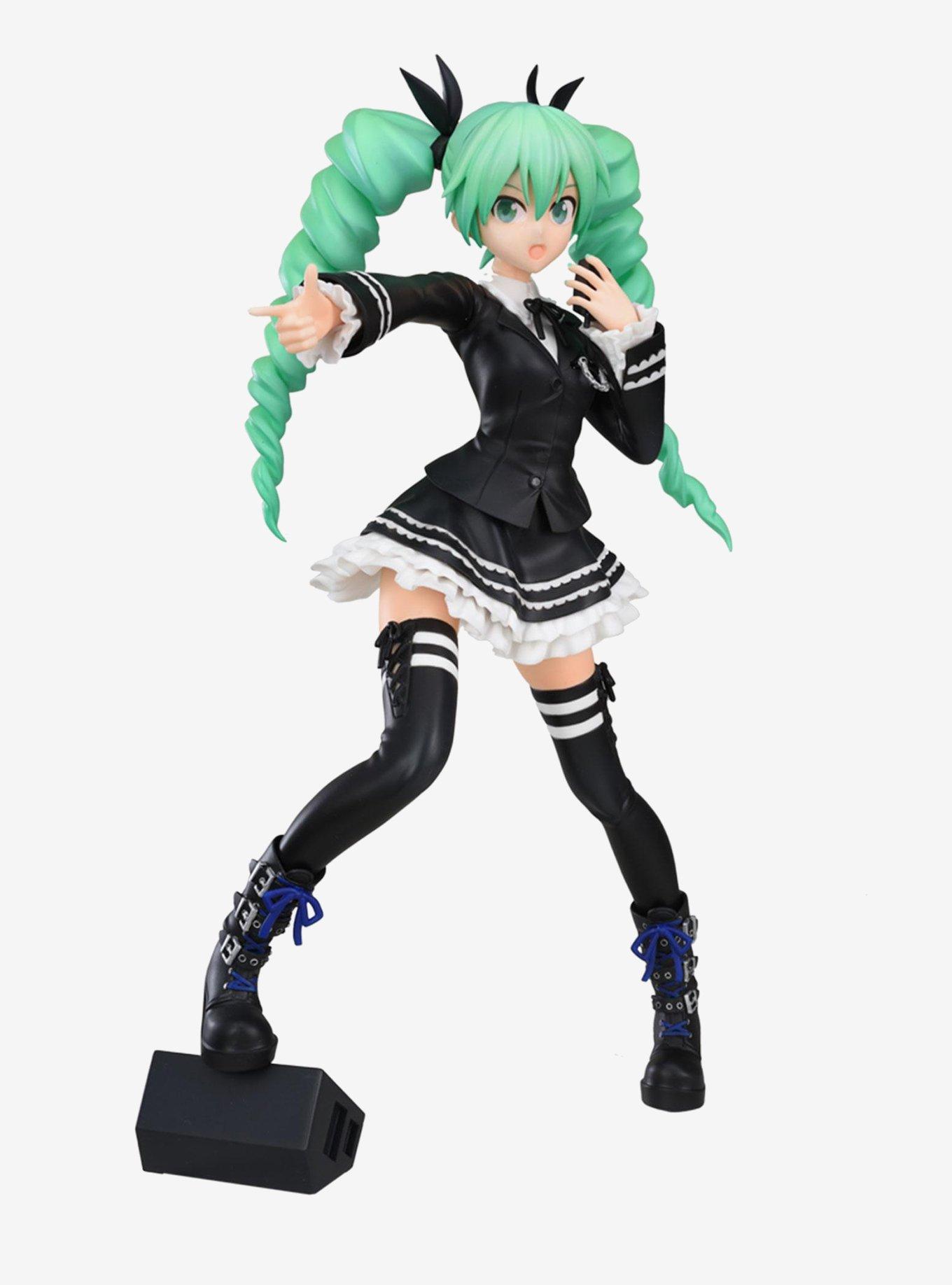 Sega Vocaloid Hatsune Miku Project DIVA Arcade Future Tone Super Premium Hatsune Miku Figure (Dark Angel Ver.), , hi-res