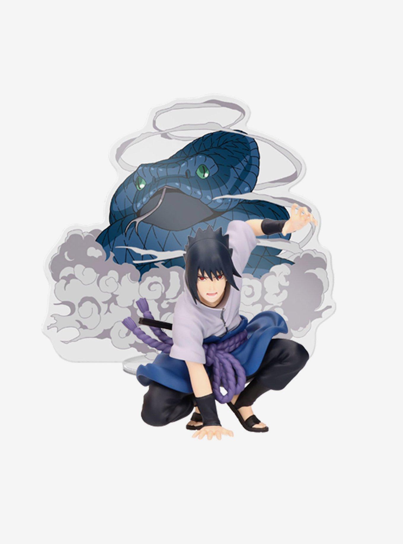 Banpresto Naruto Shippuden Panel Spectacle Special Sasuke Uchiha with Manda Figure, , hi-res