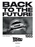 Back To The Future Need No Roads Poster, WHITE, hi-res