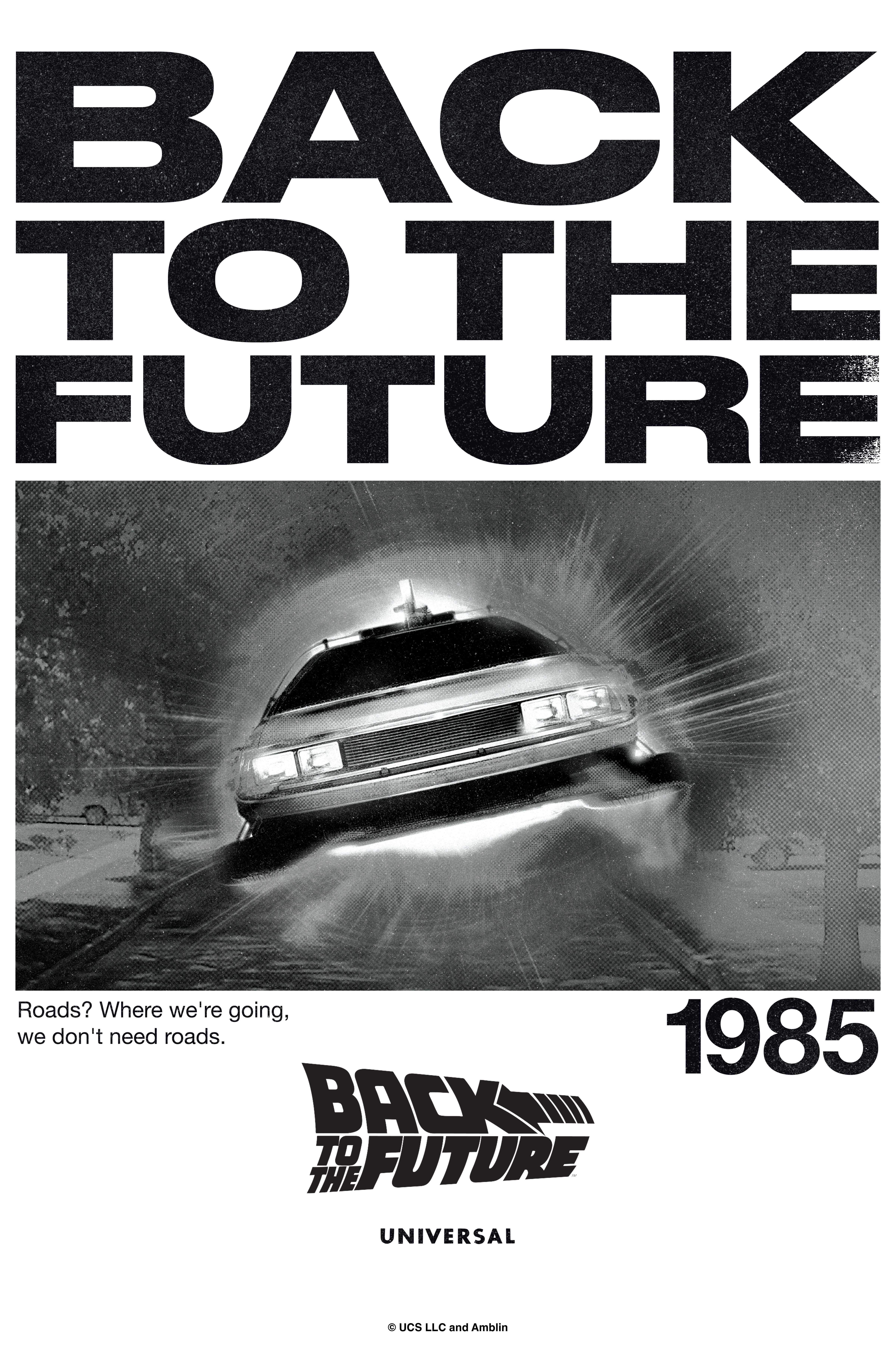 Back To The Future Need No Roads Poster, , hi-res