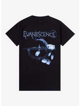 Evanescence Falling Petals Boyfriend Fit Girls T-Shirt, , hi-res
