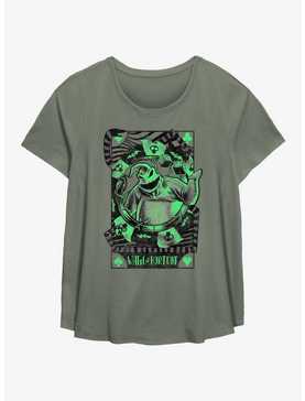 Disney Nightmare Before Christmas Oogie Boogie Wheel Of Fortune Womens T-Shirt Plus Size, , hi-res
