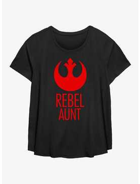 Star Wars Rebel Aunt Womens T-Shirt Plus Size, , hi-res