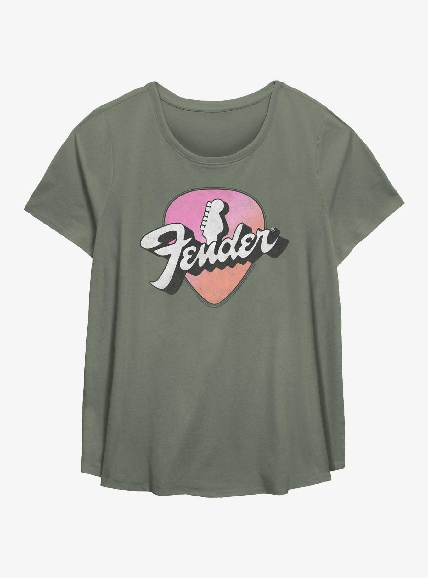 Fender Pick Womens T-Shirt Plus Size, , hi-res