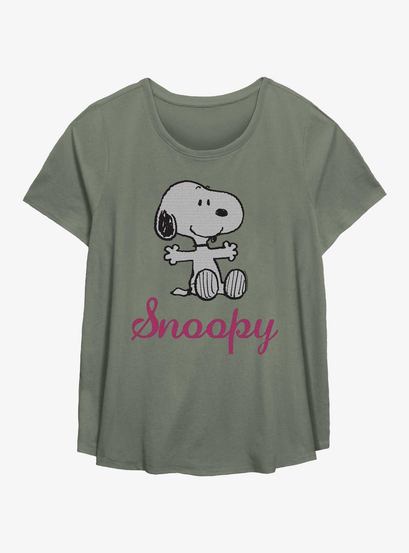 Snoopy t hot sale shirt womens