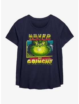Dr. Seuss How The Grinch Stole Christmas Never Not Grinchy Womens T-Shirt Plus Size, , hi-res