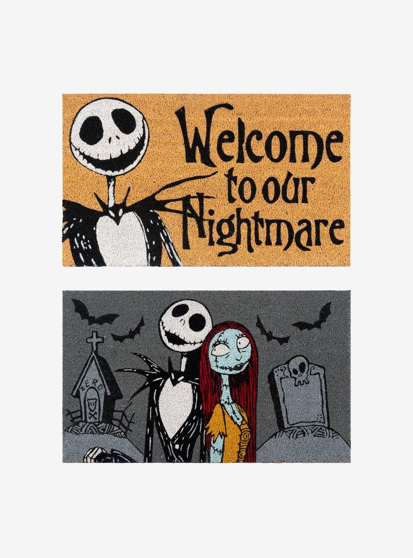 Disney Nightmare Before Christmas Coir Mat 2-Pack, , hi-res