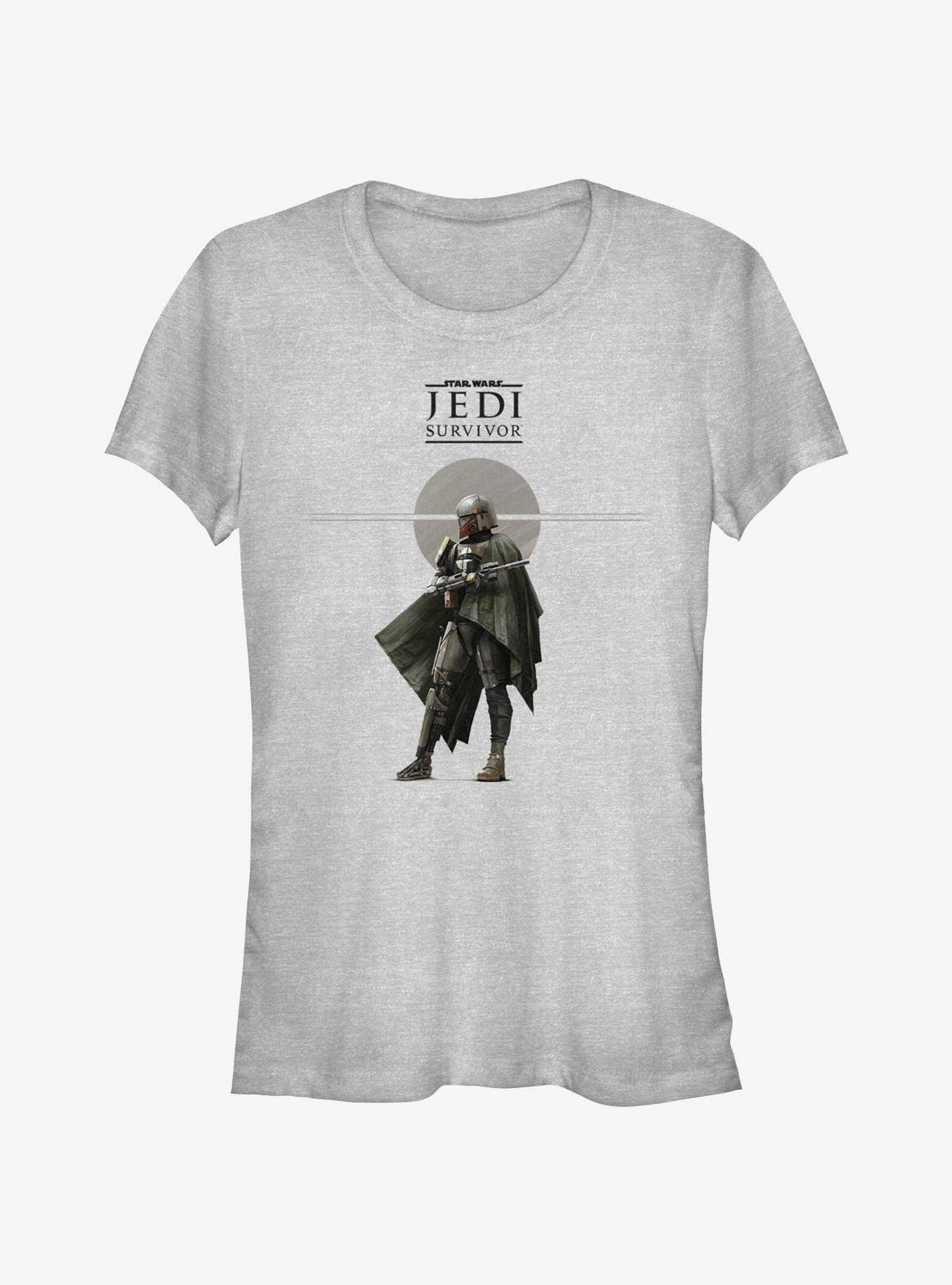 Star Wars Jedi: Survivor The Ninth Sister Logo Girls T-Shirt, ATH HTR, hi-res