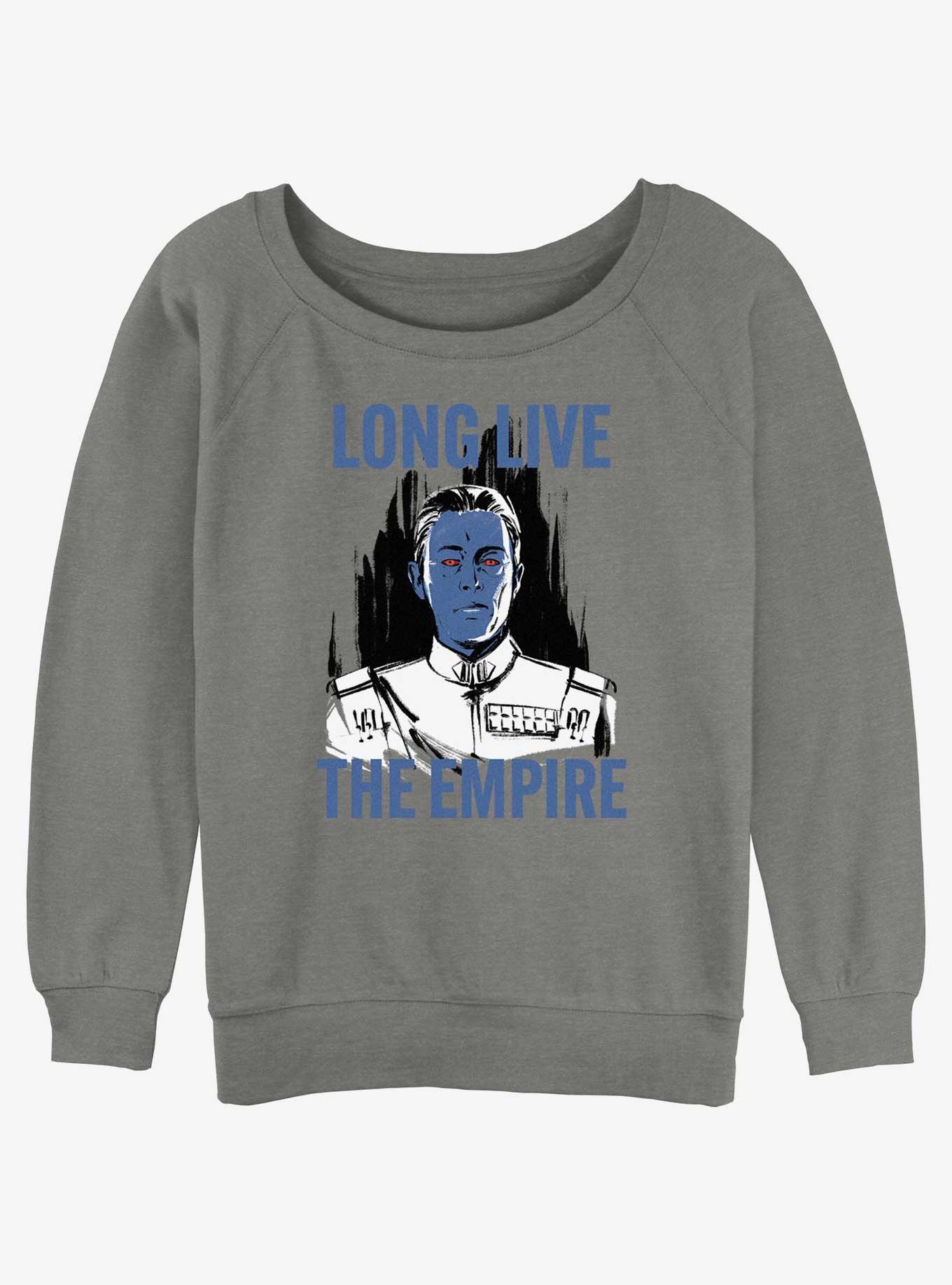 Star Wars Long Live Thrawn Girls Slouchy Sweatshirt, , hi-res