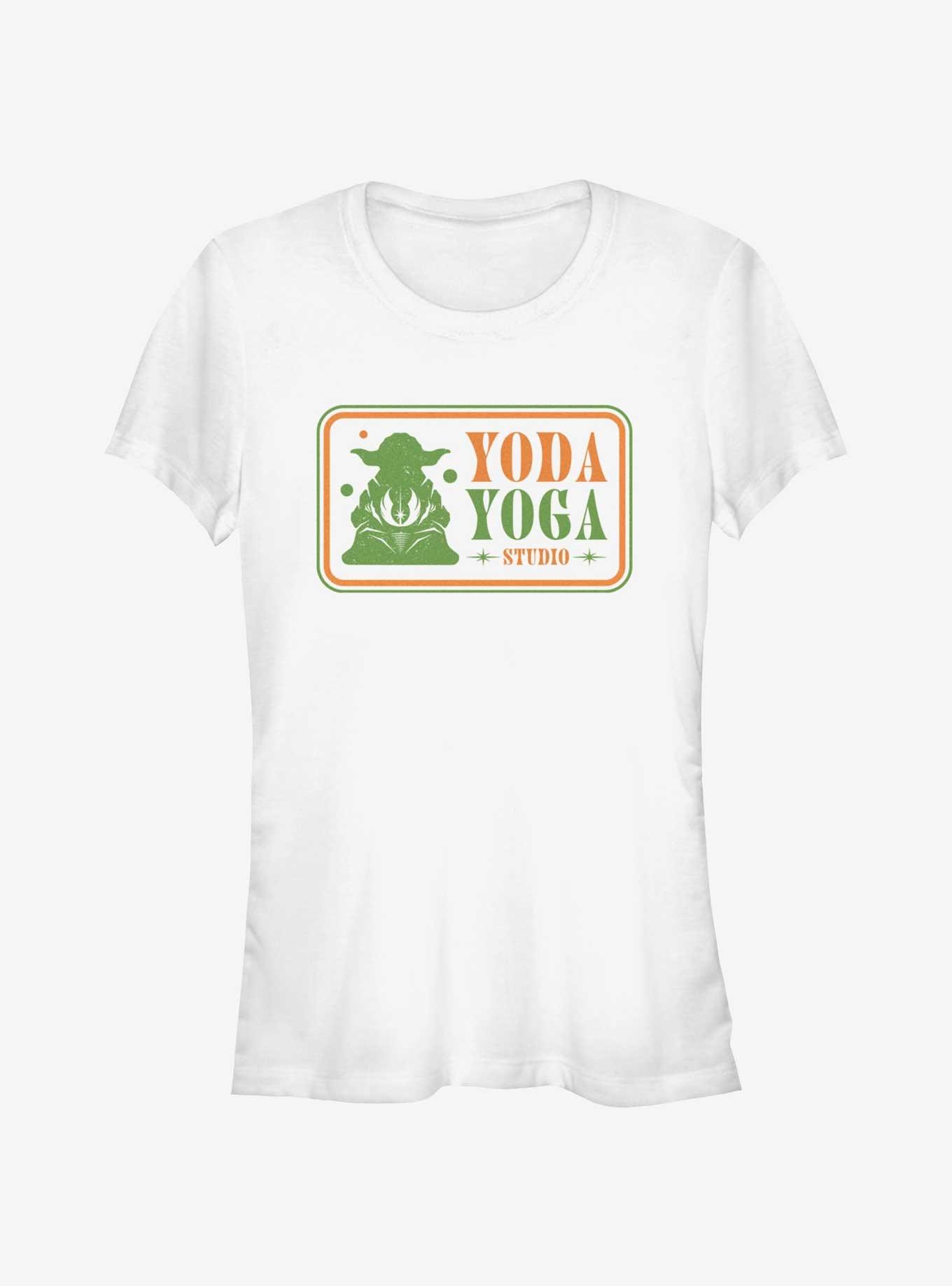 Star Wars Yoda Yoga Studio Girls T-Shirt, , hi-res
