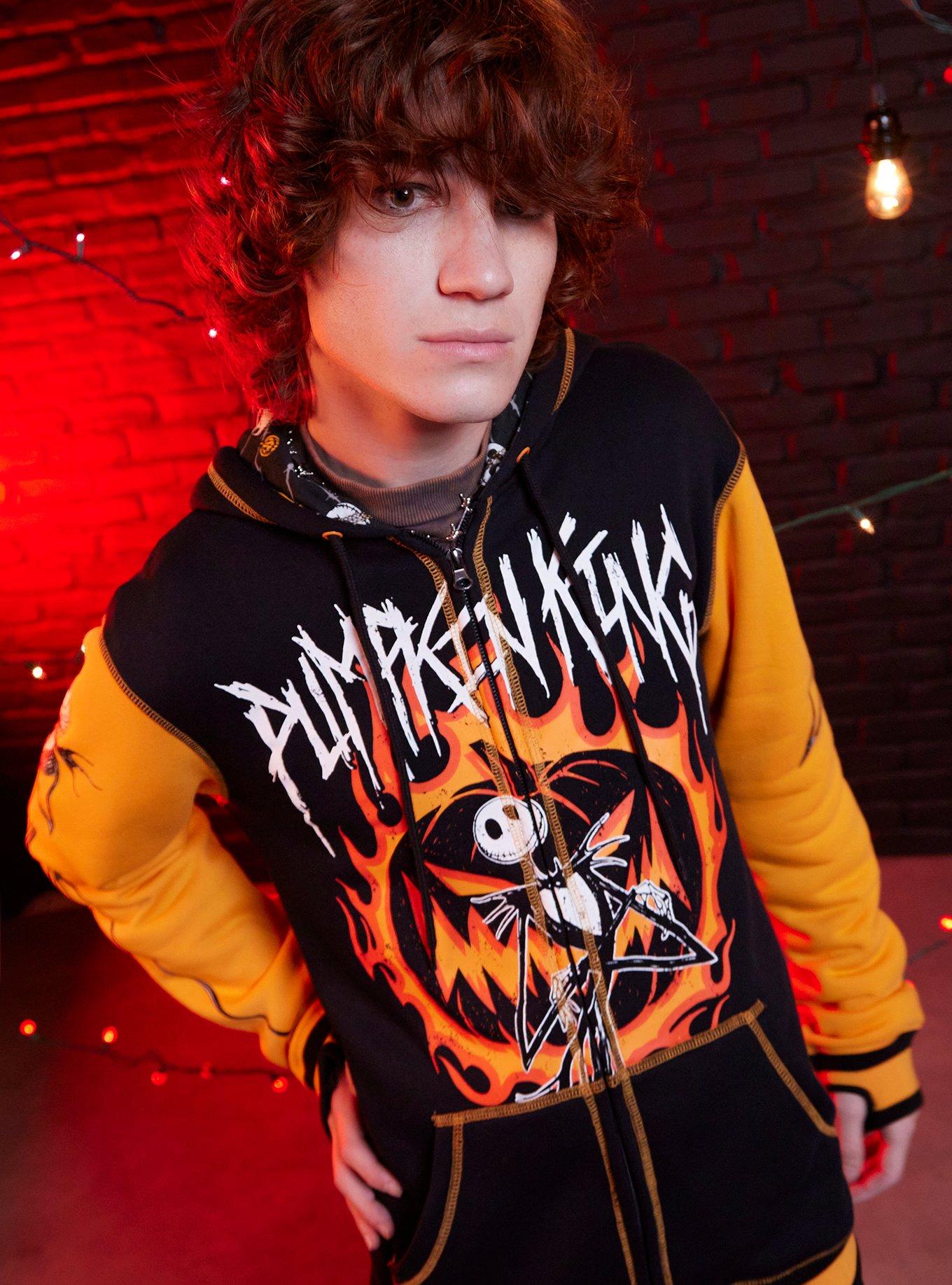 Our Universe The Nightmare Before Christmas Pumpkin King Color-Block Hoodie, , hi-res