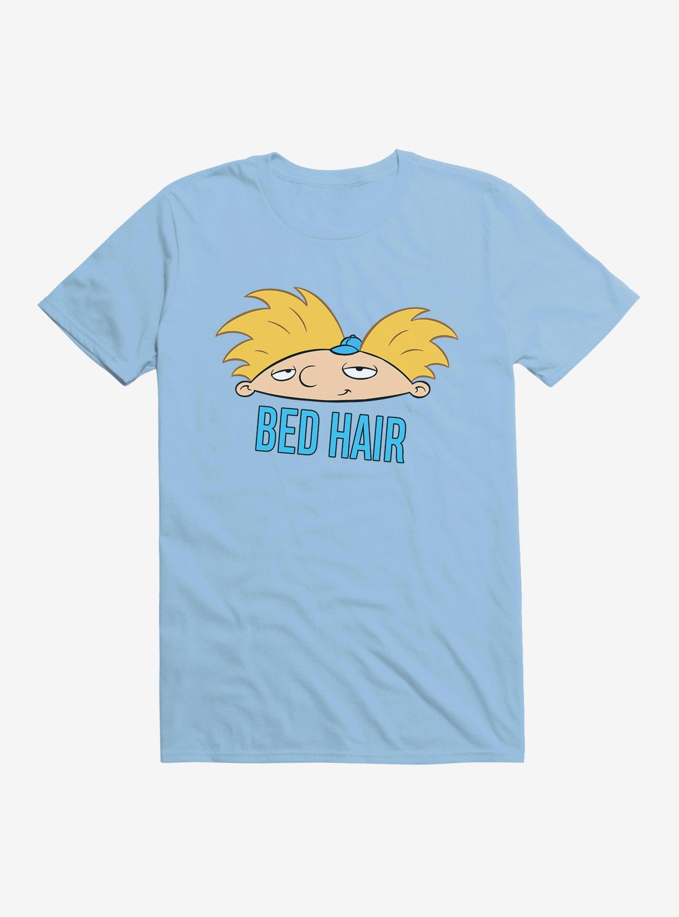 Hey Arnold! Bed Hair T-Shirt, LIGHT BLUE, hi-res