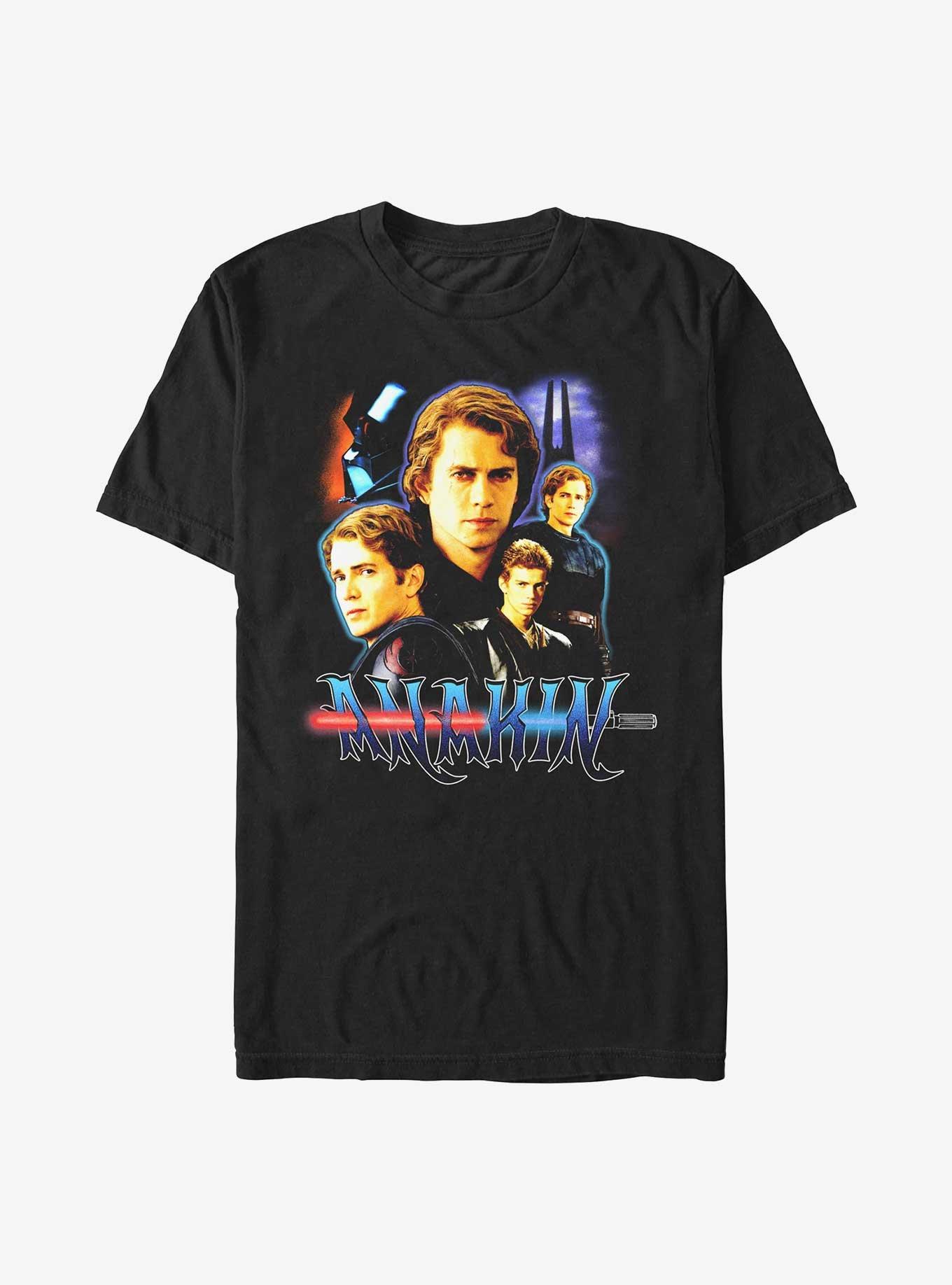 Star Wars Anakin Collage T-Shirt, BLACK, hi-res