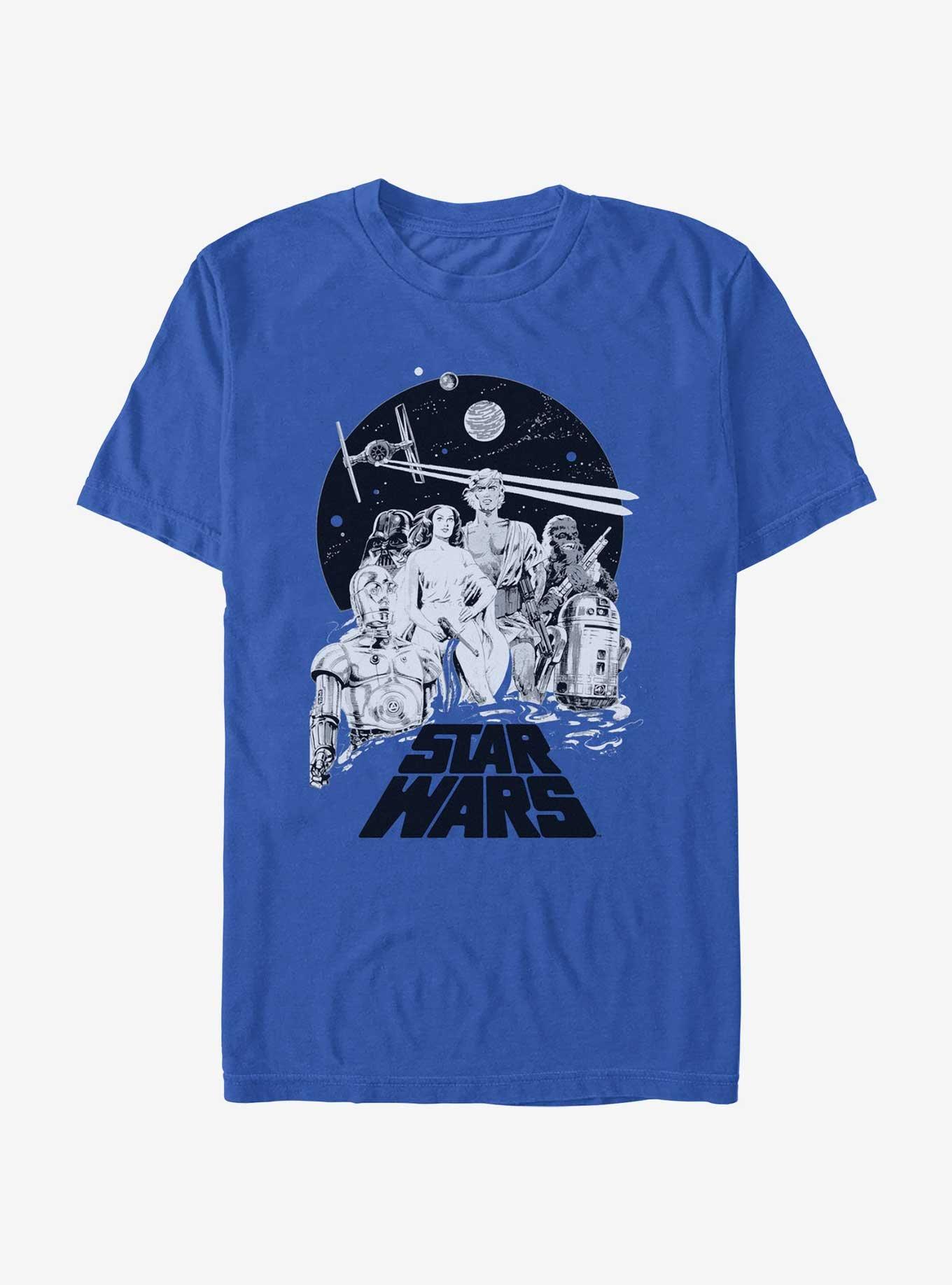 Star Wars Rebel Crew Tonal T-Shirt, ROYAL, hi-res