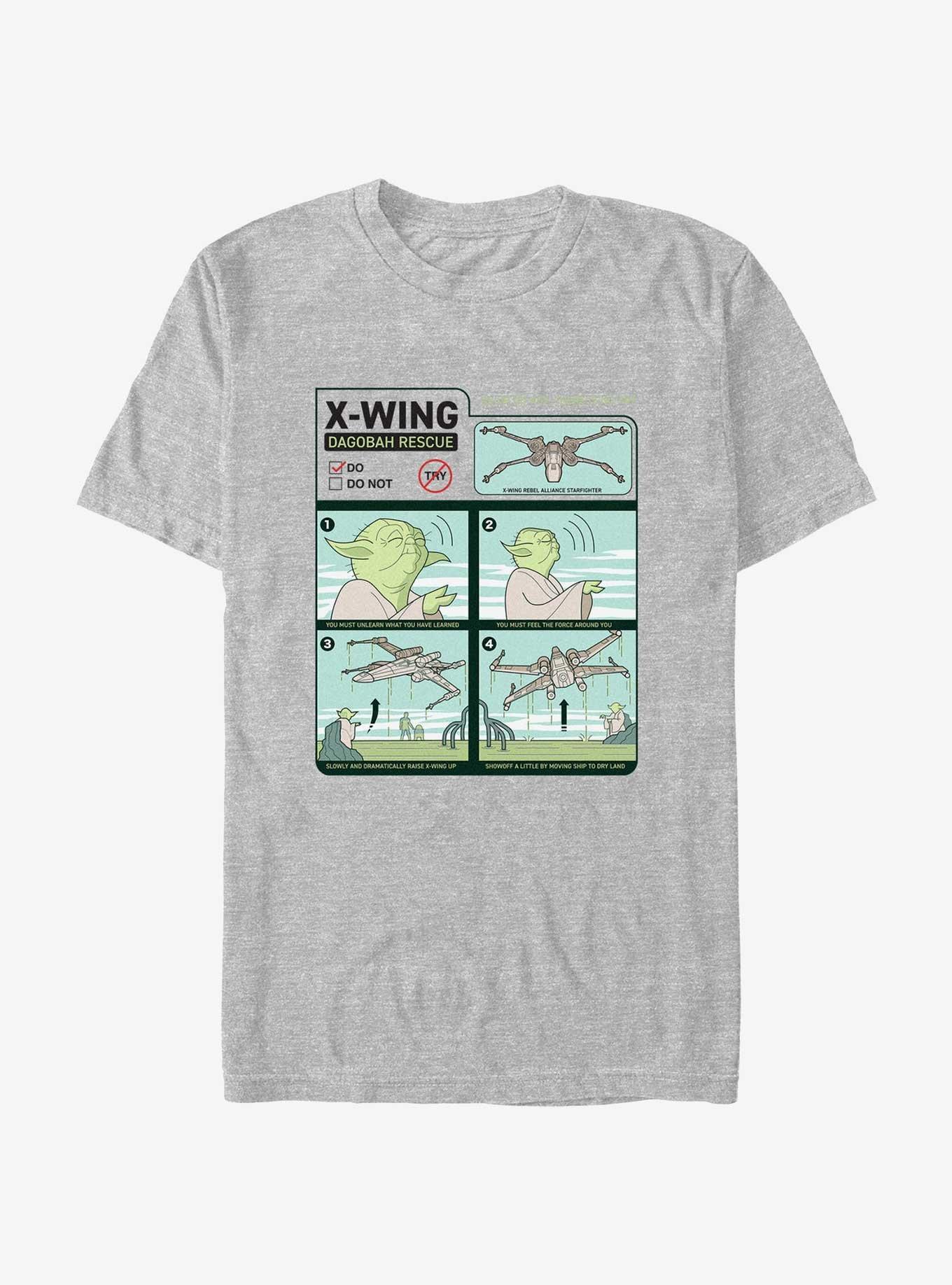 Star Wars Do Or Do Not T-Shirt, ATH HTR, hi-res