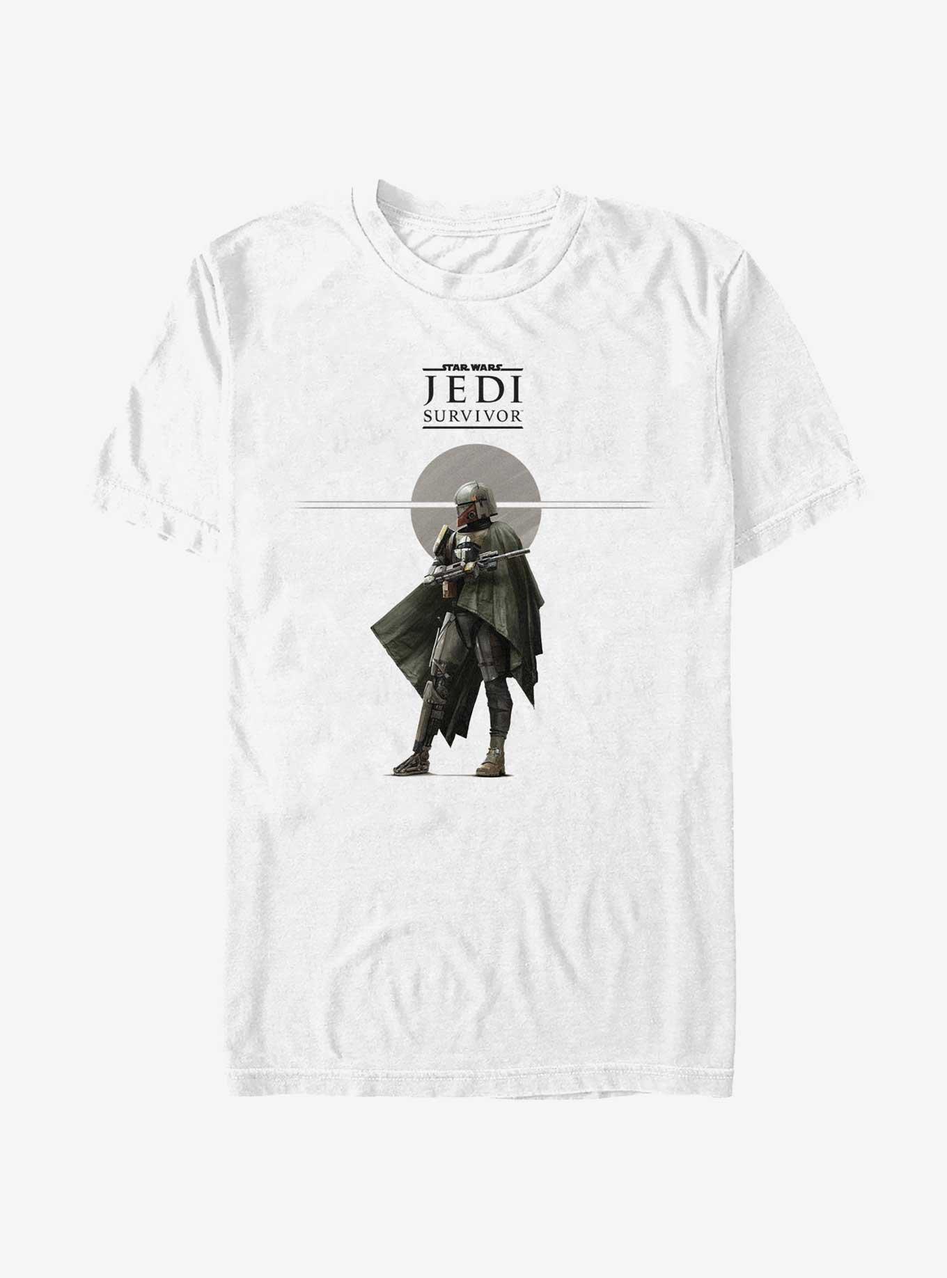 Star Wars Jedi: Survivor The Ninth Sister Logo T-Shirt, WHITE, hi-res