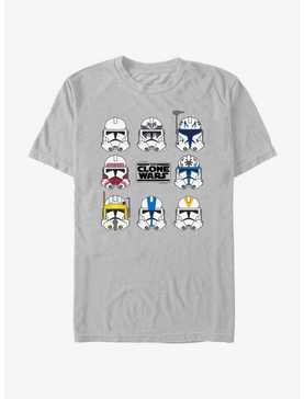 Star Wars: The Clone Wars Clone Heads T-Shirt, , hi-res