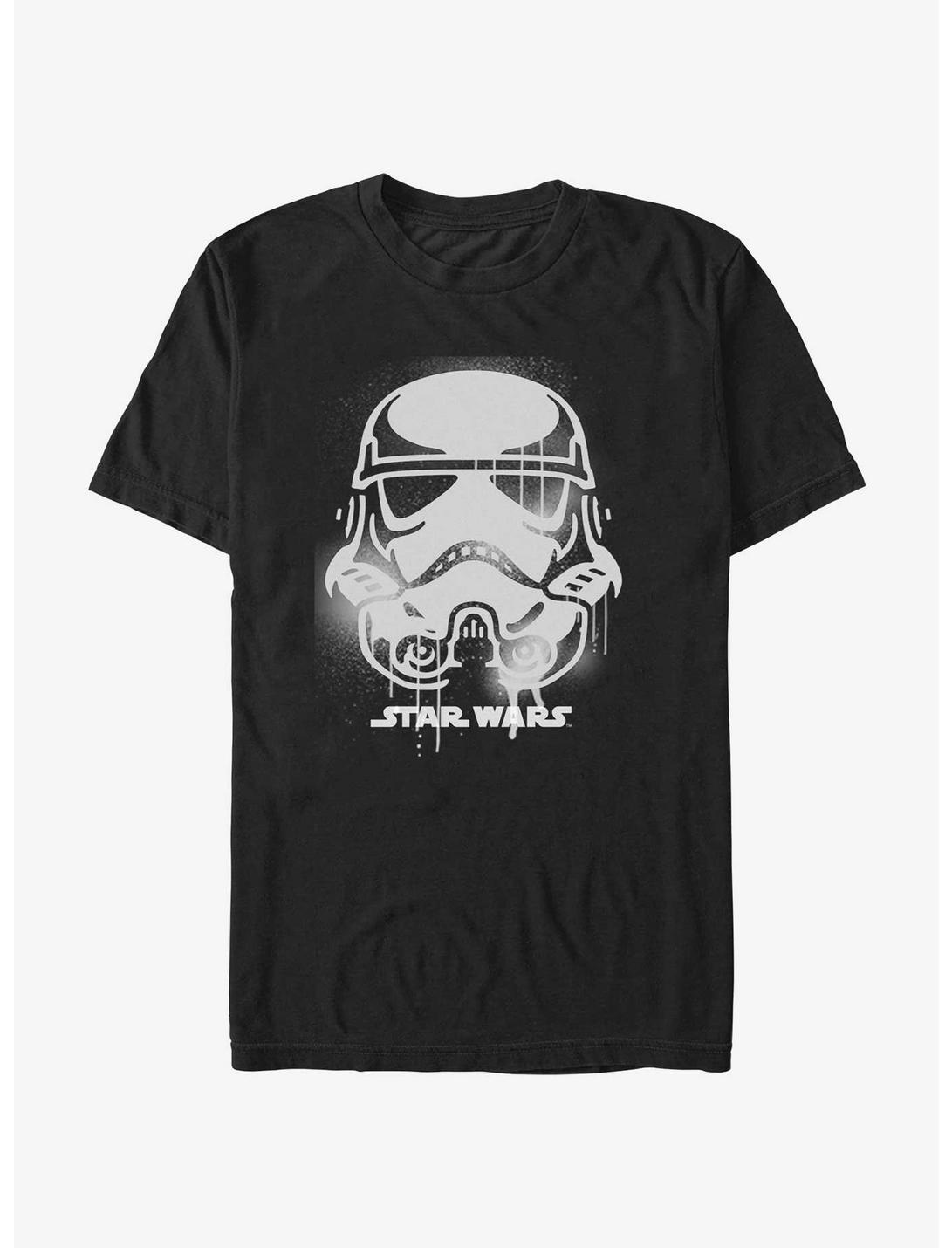 Star Wars Trooper Graffiti T-Shirt, BLACK, hi-res