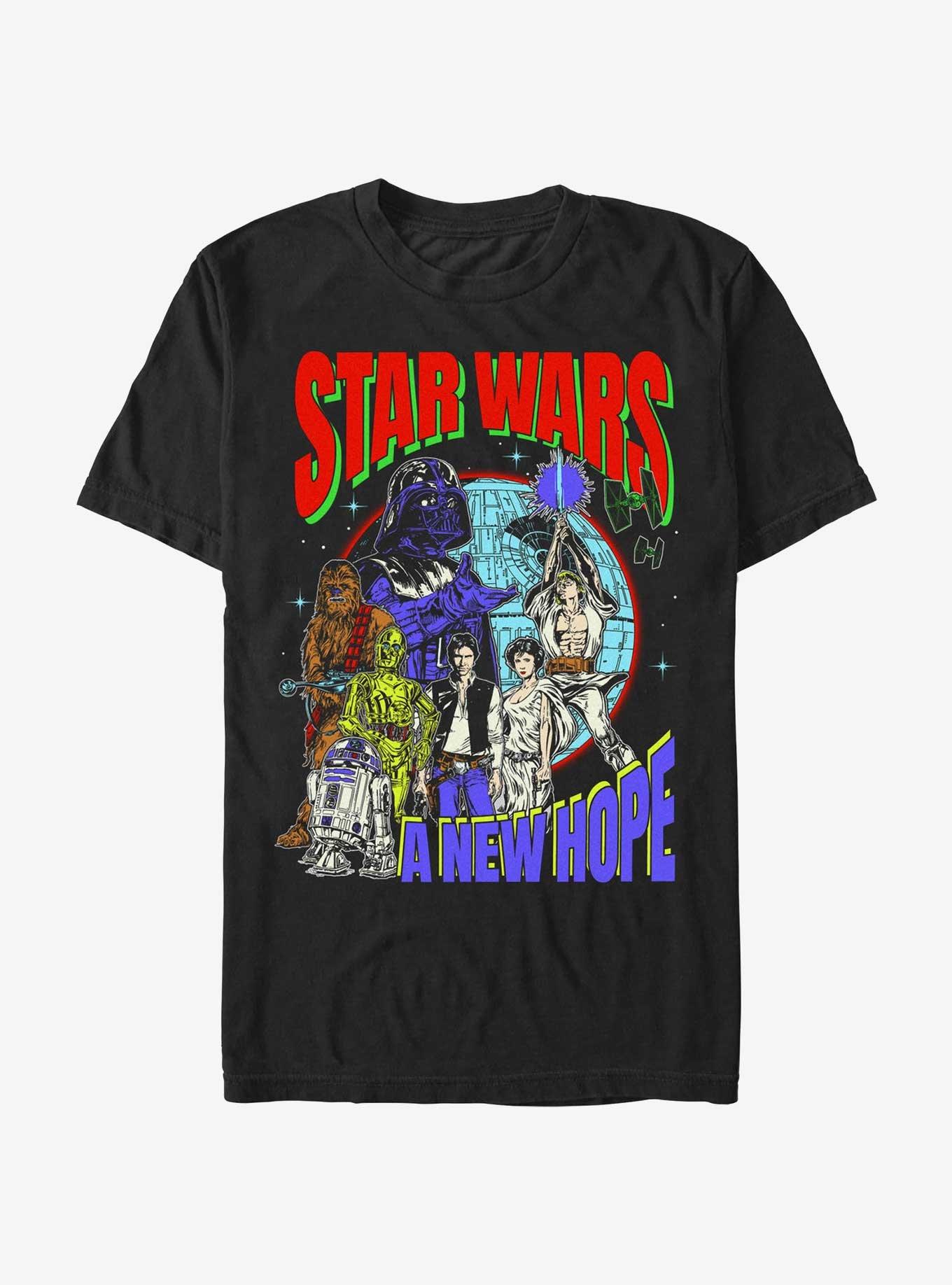 Star Wars Globe Group T-Shirt, BLACK, hi-res