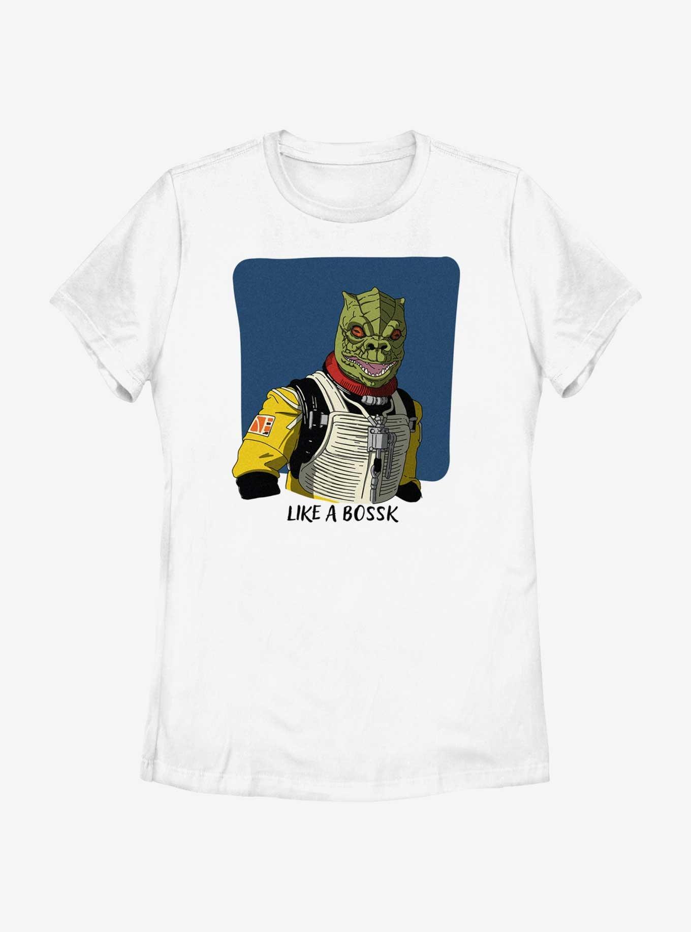 Star Wars Like A Bossk Womens T-Shirt, WHITE, hi-res