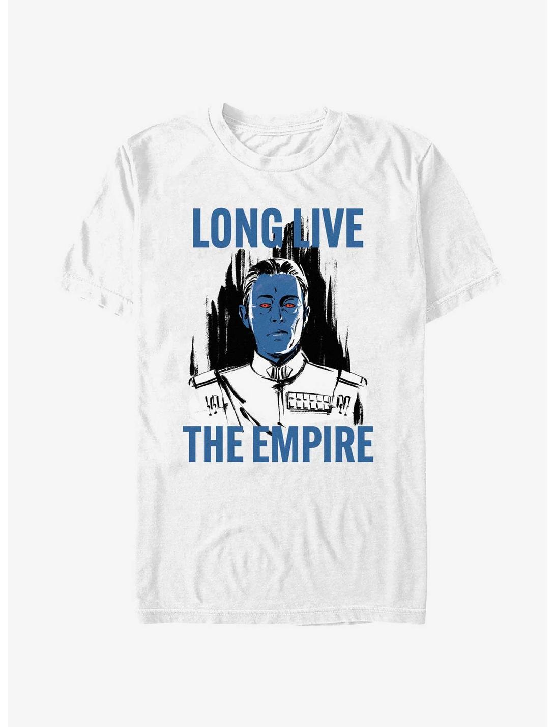 Star Wars Long Live Thrawn T-Shirt, WHITE, hi-res